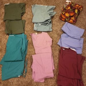 6 pairs of Scrubs..small